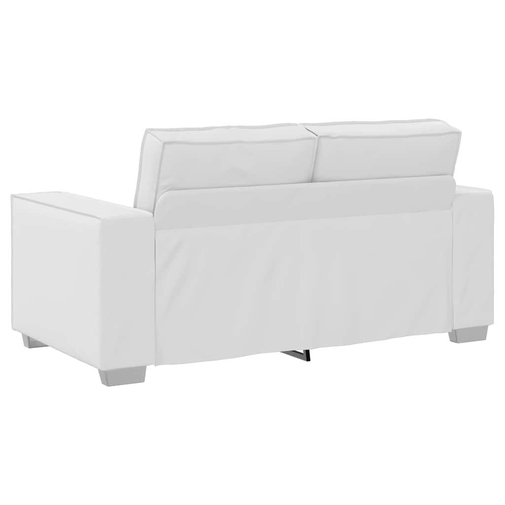 Sofa Chair White 160 x 78 x 84 cm Artificial Leather